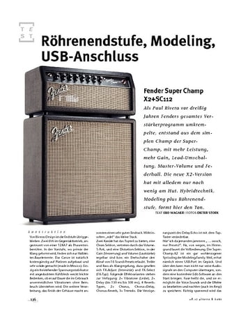 Gitarre & Bass Fender Super Champ X2+SC112, Mini-Stack Gitarre & Bass Fender Super Champ X2+SC112, Mini-Stack