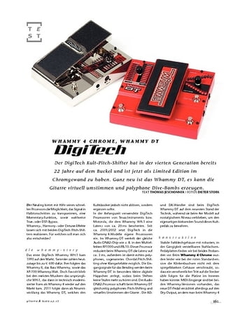 Gitarre & Bass DigiTech Whammy 4 Chrome, Whammy DT, FX Gitarre & Bass DigiTech Whammy 4 Chrome, Whammy DT, FX