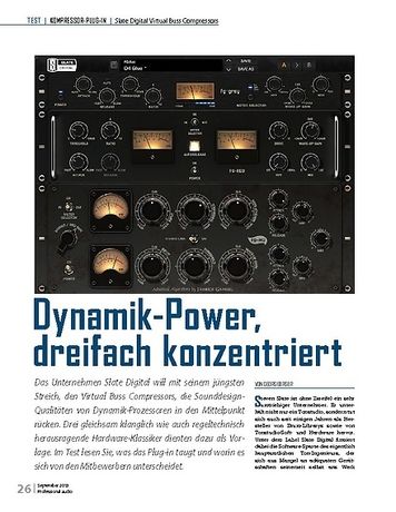 Professional Audio Slate Digital Virtual Buss Compressors Professional Audio Slate Digital Virtual Buss Compressors