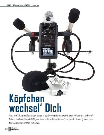 Professional Audio Zoom H6 Professional Audio Zoom H6