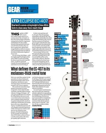 Total Guitar LTD Eclipse EC-407 Total Guitar LTD Eclipse EC-407