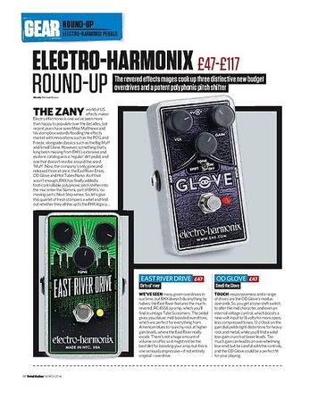 Total Guitar Electro-Harmonix Hot Tubes Nano Total Guitar Electro-Harmonix Hot Tubes Nano