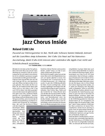 Gitarre & Bass Roland CUBE Lite, Desktop-Amp Gitarre & Bass Roland CUBE Lite, Desktop-Amp