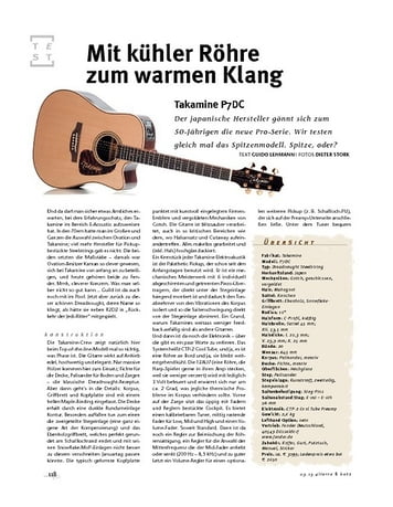 Gitarre & Bass Takamine P7DC, A-Gitarre Gitarre & Bass Takamine P7DC, A-Gitarre