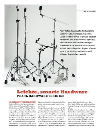 Sticks Pearl Hardware Serie 830 Sticks Pearl Hardware Serie 830