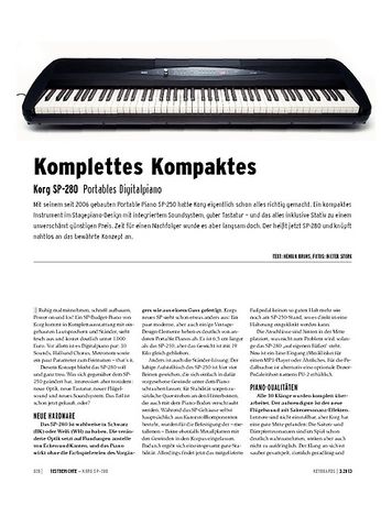 Keyboards Korg SP-280 - Portables Digitalpiano Keyboards Korg SP-280 - Portables Digitalpiano