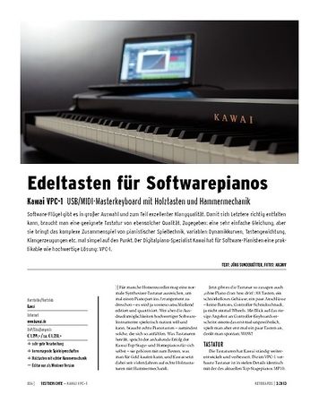 Keyboards Kawai VPC-1 - USB/MIDI-Controller Keyboards Kawai VPC-1 - USB/MIDI-Controller