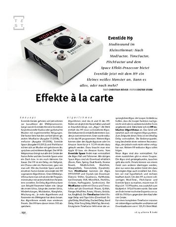 Gitarre & Bass Eventide H9, Multi-FX-Pedal Gitarre & Bass Eventide H9, Multi-FX-Pedal