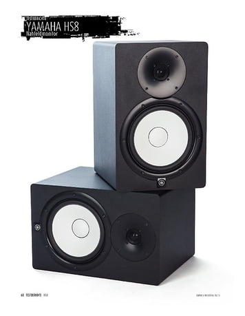 Sound & Recording Yamaha HS8 - Aktiver 8"-Nahfeld-Studiomonitor Sound & Recording Yamaha HS8 - Aktiver 8"-Nahfeld-Studiomonitor