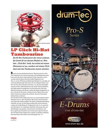 Sticks LP Click Hi-Hat Tambourine Sticks LP Click Hi-Hat Tambourine