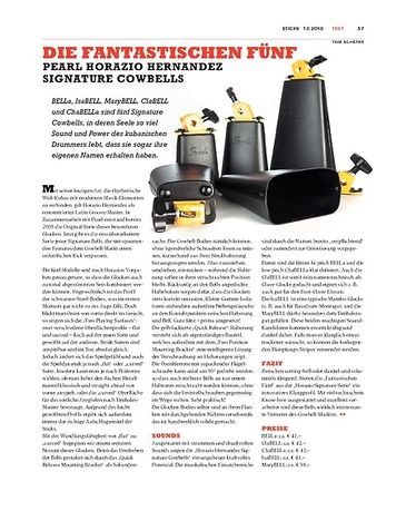 Sticks Pearl Horazio Hernadez Signature Cowbells Sticks Pearl Horazio Hernadez Signature Cowbells