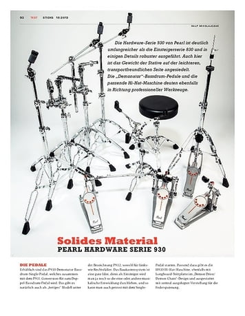 Sticks Pearl Hardware Serie 930 Sticks Pearl Hardware Serie 930