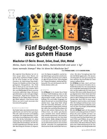 Gitarre & Bass Blackstar LT-Serie: Boost, -Drive, -Dual, -Dist, -Metal, FX-Pedale Gitarre & Bass Blackstar LT-Serie: Boost, -Drive, -Dual, -Dist, -Metal, FX-Pedale