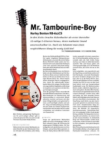 Gitarre & Bass Harley Benton RB-612CS, E-Gitarre Gitarre & Bass Harley Benton RB-612CS, E-Gitarre