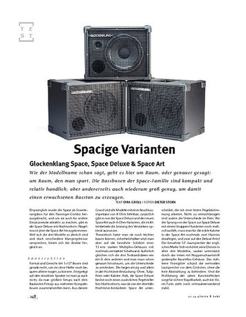 Gitarre & Bass Glockenklang Space, Space Deluxe & Space Art, Bass-Boxen Gitarre & Bass Glockenklang Space, Space Deluxe & Space Art, Bass-Boxen