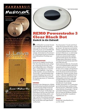 Sticks REMO Powerstroke 3 Clear Black Dot Sticks REMO Powerstroke 3 Clear Black Dot