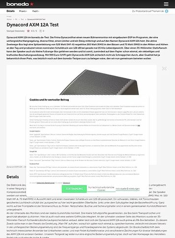 Bonedo.de Dynacord AXM 12A Bonedo.de Dynacord AXM 12A