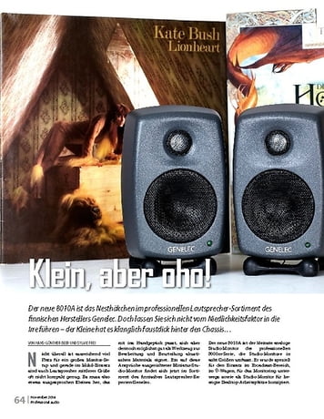 Professional Audio Genelec 8010A Professional Audio Genelec 8010A