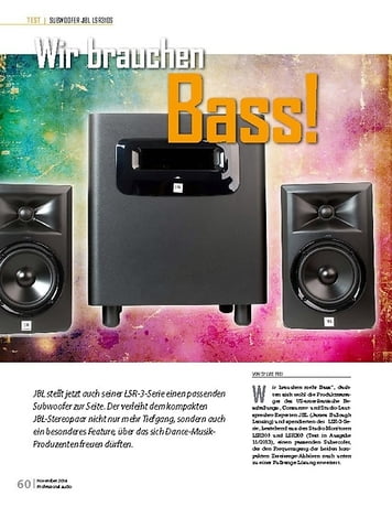 Professional Audio JBL LSR 310 S Professional Audio JBL LSR 310 S