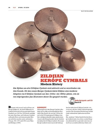 Sticks Zildjian Kerope Cymbals Sticks Zildjian Kerope Cymbals