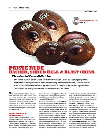 Sticks Paiste Rude Cymbals Sticks Paiste Rude Cymbals
