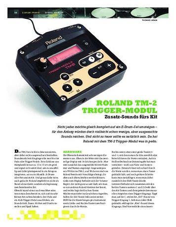 Sticks Roland TM-2 Trigger-Modul Sticks Roland TM-2 Trigger-Modul