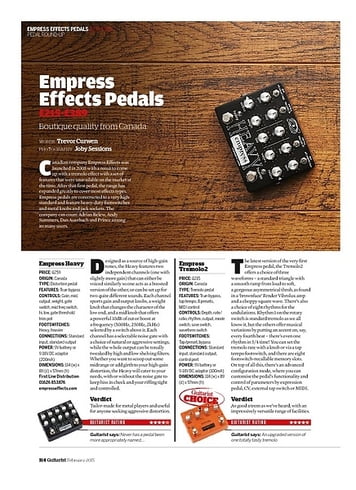 Guitarist Empress MultiDrive Guitarist Empress MultiDrive