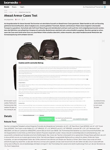 Bonedo.de Ahead Armor Cases Bonedo.de Ahead Armor Cases