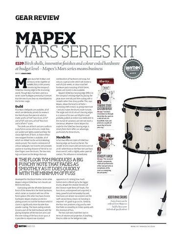 Rhythm Mapex Mars Series Rhythm Mapex Mars Series