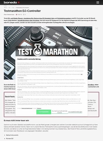 Bonedo.de Testmarathon DJ-Controller Bonedo.de Testmarathon DJ-Controller