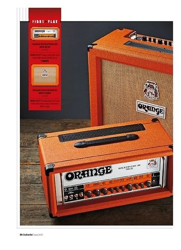 Guitarist Orange Rockerverb 100 MKIII Head Guitarist Orange Rockerverb 100 MKIII Head