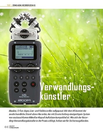 Professional Audio Zoom H-5 Professional Audio Zoom H-5