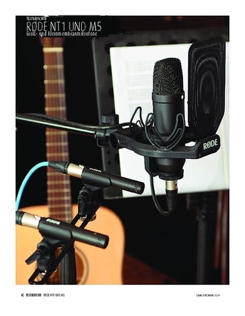 Sound & Recording Røde NT1 Kit und M5 MP - Groß- und Kleinmembran-Kondensatormikrofone Sound & Recording Røde NT1 Kit und M5 MP - Groß- und Kleinmembran-Kondensatormikrofone