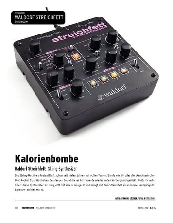 Keyboards Waldorf Streichfett - String-Machine-Synthesizer Keyboards Waldorf Streichfett - String-Machine-Synthesizer