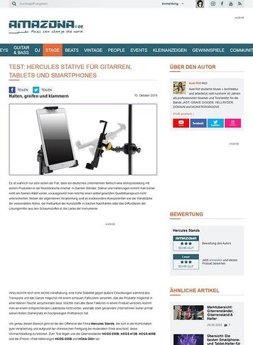 Amazona.de Hercules Stands Amazona.de Hercules Stands