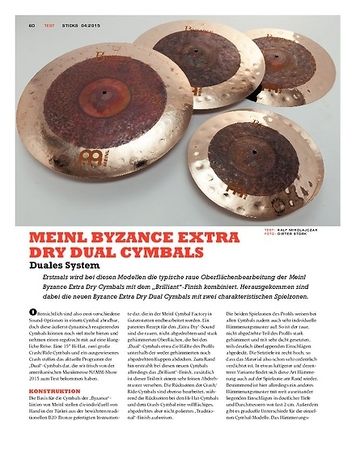Sticks Meinl Byzance Extra Dry Dual Cymbals Sticks Meinl Byzance Extra Dry Dual Cymbals