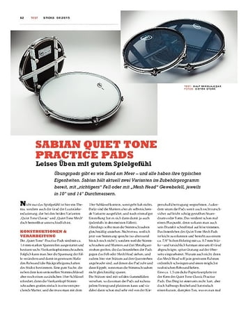 Sticks Sabian Quiet Tone Practice Pads Sticks Sabian Quiet Tone Practice Pads