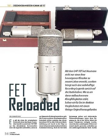Professional Audio Neumann U47 FET Professional Audio Neumann U47 FET