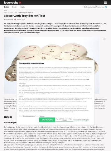 Bonedo.de Masterwork Troy Becken Bonedo.de Masterwork Troy Becken