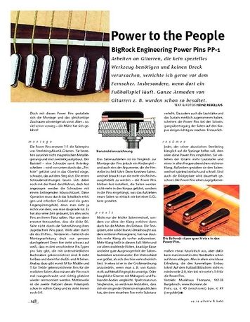 Gitarre & Bass BigRock Engineering Power Pins PP-1 Gitarre & Bass BigRock Engineering Power Pins PP-1