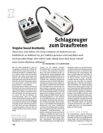 Gitarre & Bass Singular Sound BeatBuddy Gitarre & Bass Singular Sound BeatBuddy