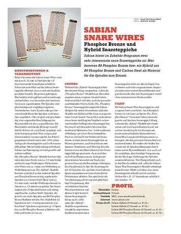 Sticks Sabian Snare Wires Sticks Sabian Snare Wires