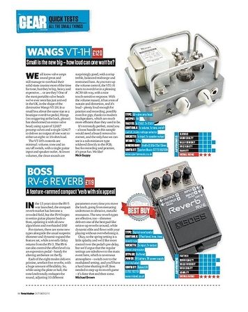 Total Guitar Boss RV-6 Reverb Total Guitar Boss RV-6 Reverb