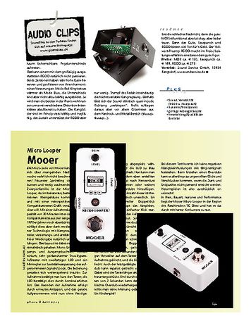 Gitarre & Bass Moeer Micro Looper Gitarre & Bass Moeer Micro Looper