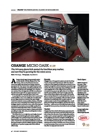 Guitarist Orange Micro Dark Guitarist Orange Micro Dark