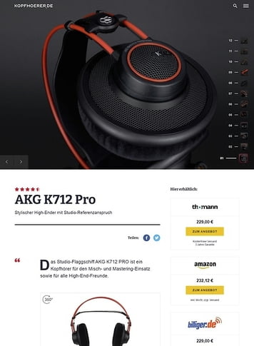 Kopfhoerer.de AKG K-712 Pro Kopfhoerer.de AKG K-712 Pro