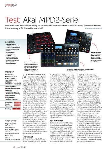 Beat Akai MPD2-Serie Beat Akai MPD2-Serie