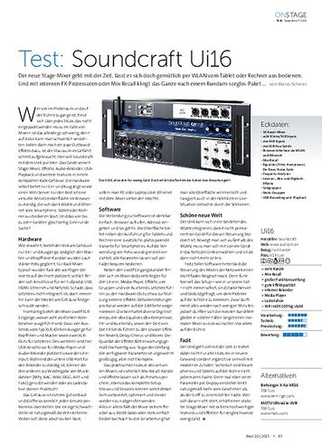 Beat Soundcraft Ui16 Beat Soundcraft Ui16