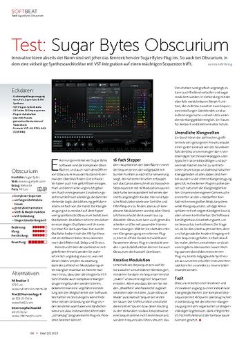Beat Sugar Bytes Obscurium Beat Sugar Bytes Obscurium