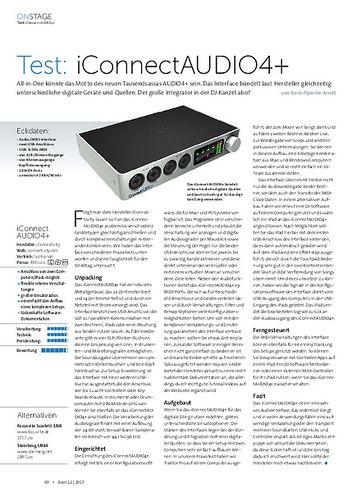 Beat iConnectivity iConnectAudio4+ Beat iConnectivity iConnectAudio4+